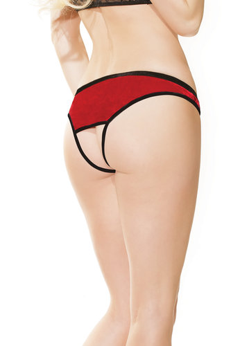 Panty ouvert Coquette Holiday